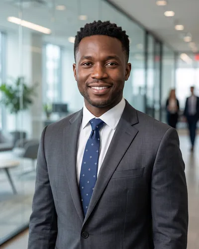 Portrait of David Okafor